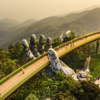 Golden Bridge at Ba Na Hills