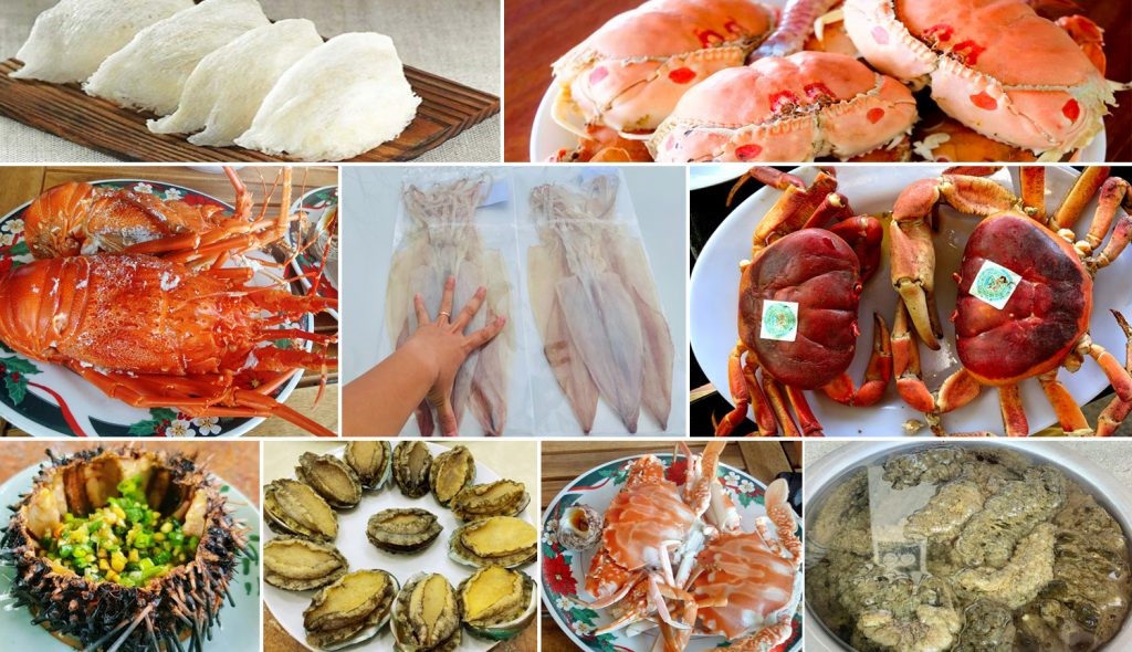 Cham islands seafood