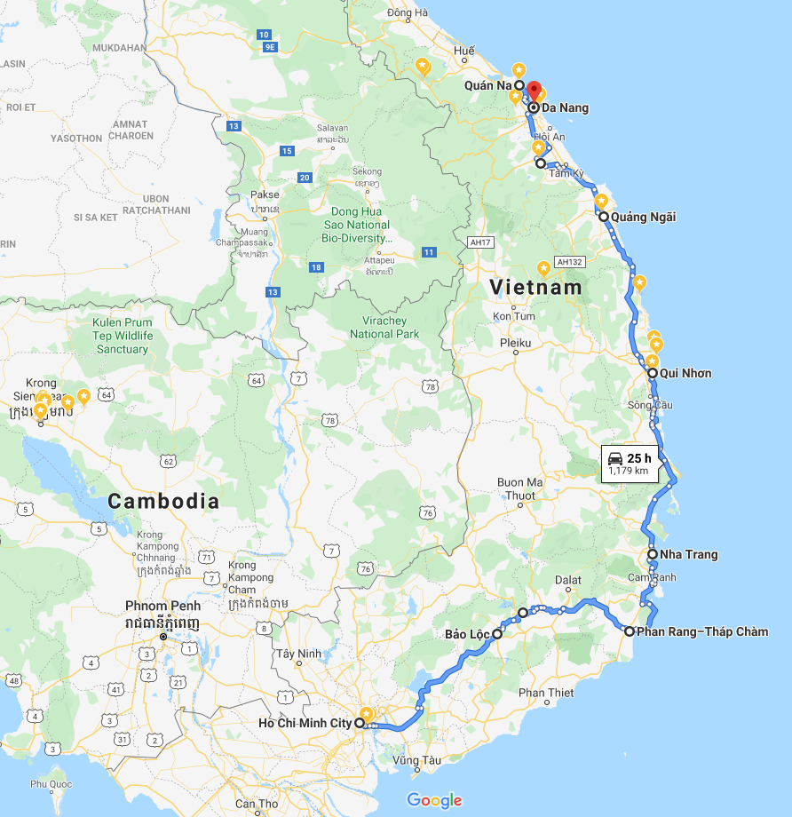 Saigon to Danang By Motorcycle